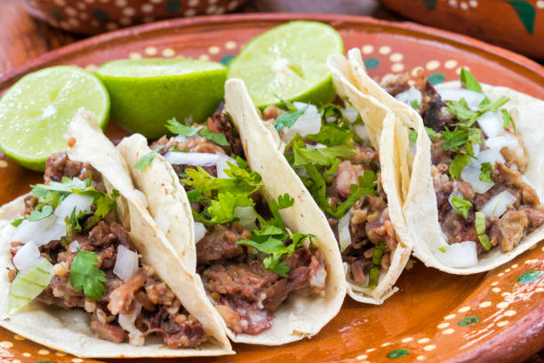 istock Head tacos, Mexican cuisine 1198139289