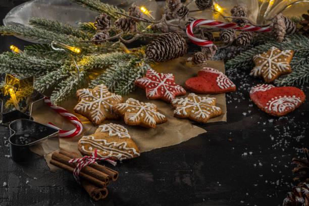 istock Baked Christmas cookies 1198139690