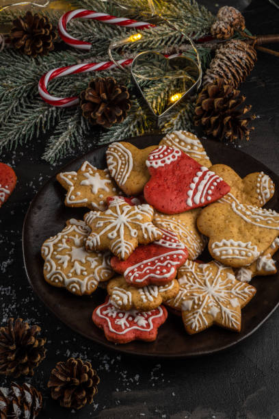 istock Baked Christmas cookies 1198140937