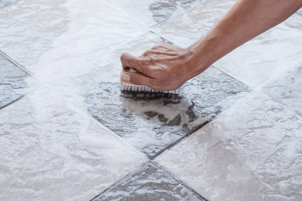 istock Cleaning on the tile floor. 1198144931