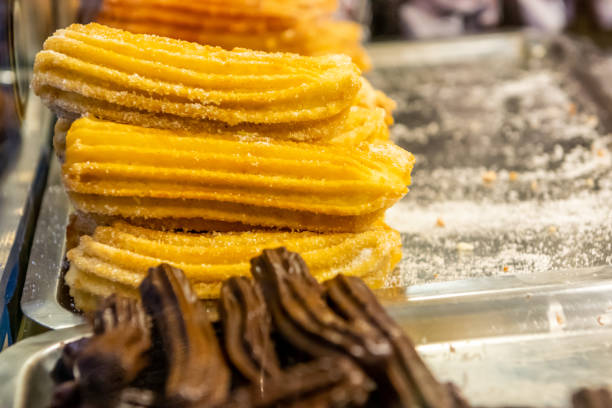 istock Churros factory. 1198147777