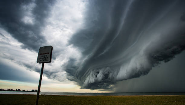 istock Epic super cell storm cloud in Australia 1198162248