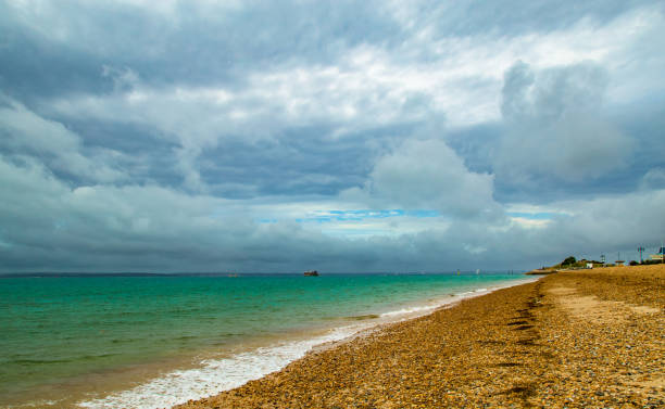 istock English Channel stony beach England 1198165727