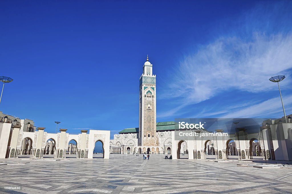 Mezquita de Hassan II en Casablanca - Foto de stock de Arquitectura libre de derechos