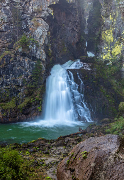 istock Reinbach waterfall in Ahrntal valley 1198169173