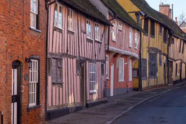 istock Medieval Street - Lavenham, England 1198173325