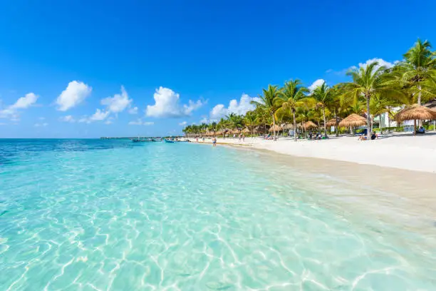 Akumal beach - paradise bay  Beach in Quintana Roo, Mexiko - caribbean coast