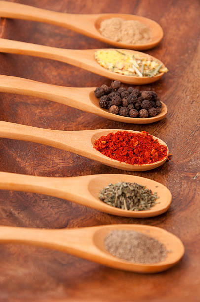 istock spices in wooden spoons 119818432