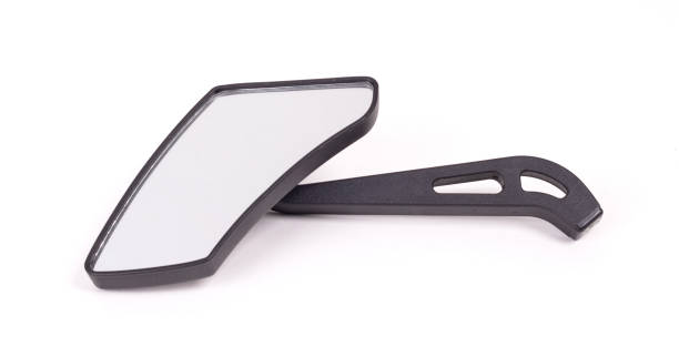 istock Motorbike mirror isolated on a white background 1198190867