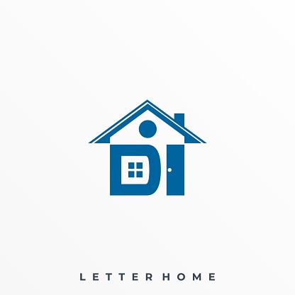 Class Home Letters Vector Letter Home Illustration Vector Template Stock Illustration - Download ...
