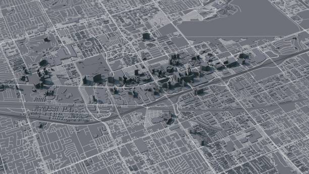 istock Las Vegas city map 1198196662