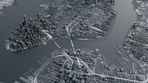 istock New York city 3d map 1198196788