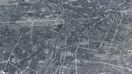 Map of Berlin city