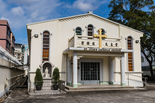 A community church of the Catholic Diocese of Hong Kong located in Kat Hing Wai, Kam Tin, New Territories