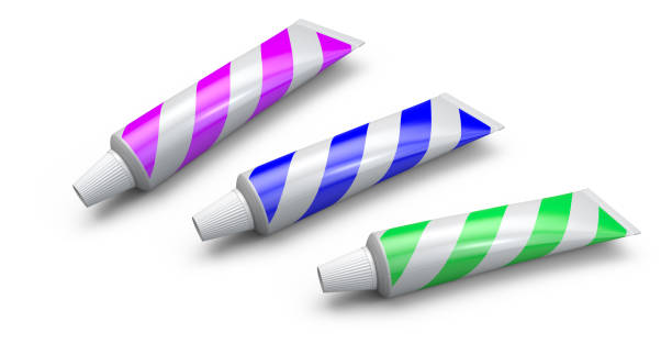 istock Plastic cosmetics paste or gel tube. 3D Illustration. 1198198649