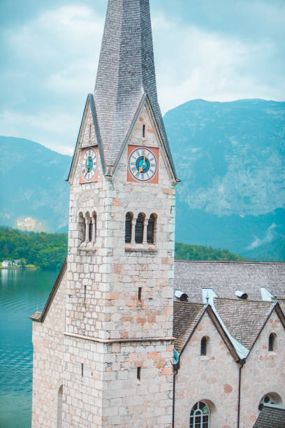istock bell tower close up hallstatt austria 1198198892