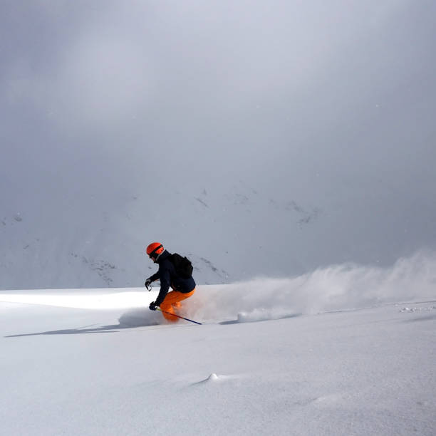 istock Extreme skiing in St. Anton, Austria 1198199281