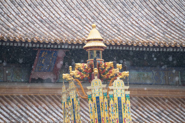 The Forbidden City with Snow - Beijing, China