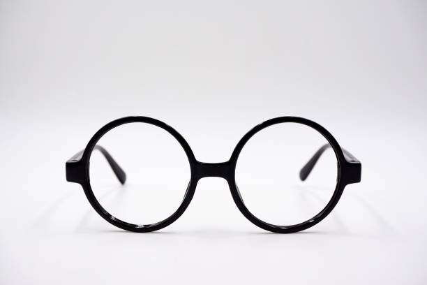 Costume prop - thick round rim glasses