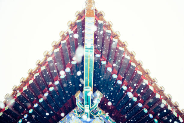The Forbidden City with Snow - Beijing, China
