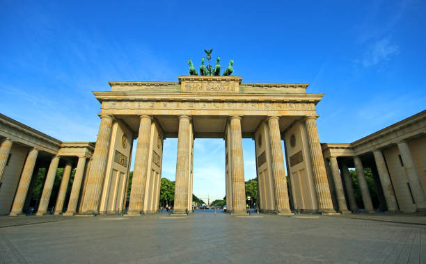 istock Brandenburg Gate in Berlin city, Germany. 1198211619