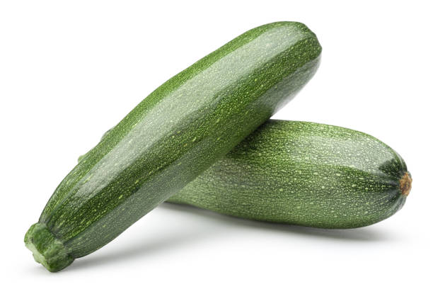 istock Zucchini (cucumber) isolated on white with clipping path. 1198212622