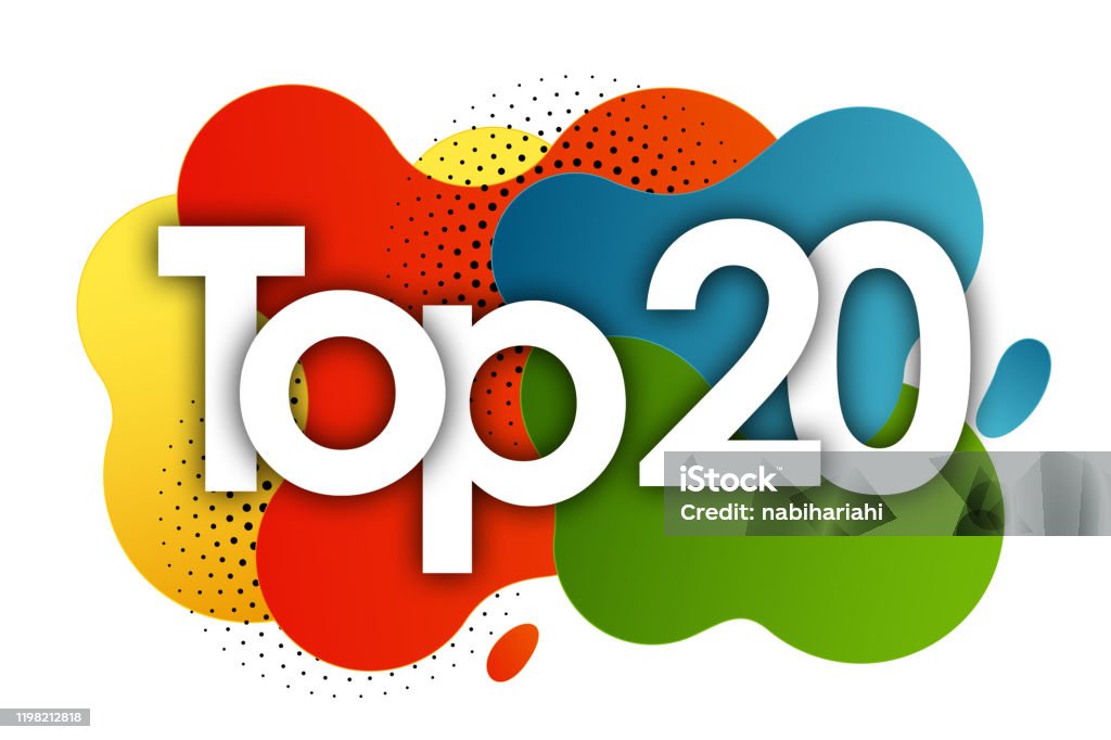 The Top 20 Winners Will Be Flewed Out Ilustración de Top 20 y más Vectores Libres de Derechos de Top Ten