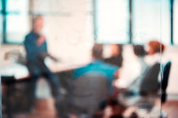 istock Group of Business People Working on meeting 1198215399