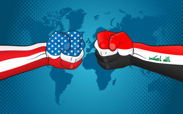 istock USA-Iraq relations. USA versus Iraq. 1198219928