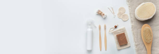 istock Bamboo natural accessories for bath and body 1198220210