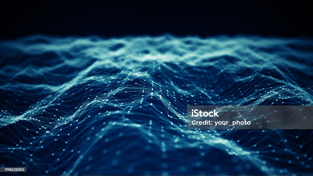 Big Tech Abstract Abstract Technology Big Data Background Concept Stock Illustration ...