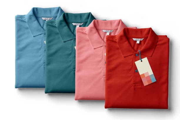 istock colorful men polo shirt template 1198231006