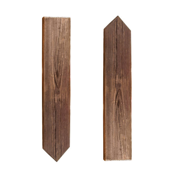 istock wooden pointers up, down isolated on white background 1198233619