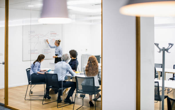 istock Business people at a board meeting 1198235203