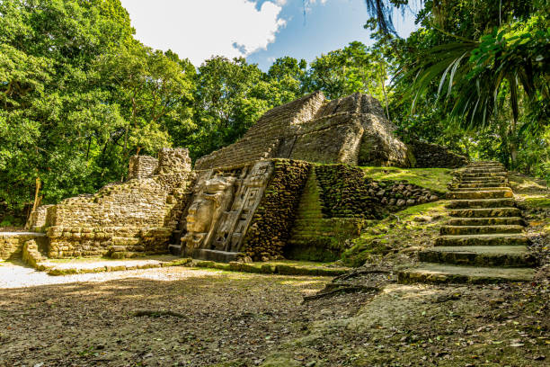 Caracol is a Mayan ruin site in Belize near the border with Guatemala.
