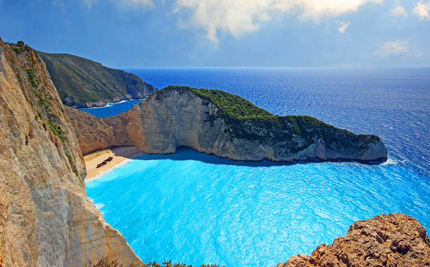 istock Navagio Beach (Shipwreck) on Zakynthos Island, Greece 1198238674