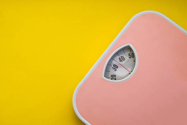 istock Modern weight scale - stock photo 1198238689