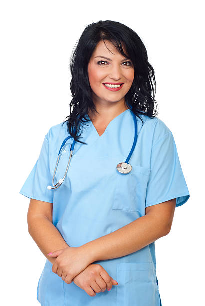 istock Friendly doctor woman 119823898