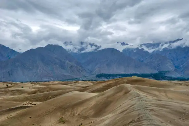 Skardu Katpana Cold Desert in Northern Pakistan, taken in August 2019, post processed in HDR