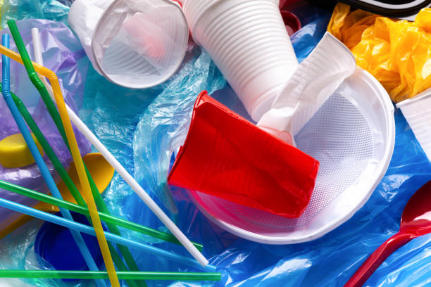 istock Used Plastic waste or trash prepared for recycling 1198244741