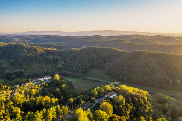 istock Tuscany countryside aerial view 1198249013
