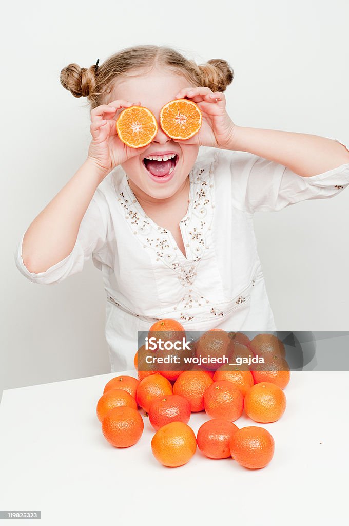 Juicy mandarin fruits  Cheerful Stock Photo