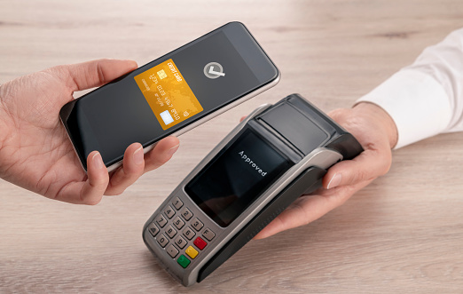 Mobile Phone, Near Field Communication, Point Of Sale, Credit Card Purchase, Mobile Payment