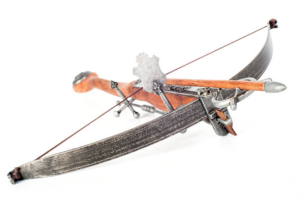 istock retro stylized wooden crossbow 119825835