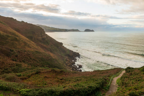 istock Cantabrian views from the Zarautz viewpoint 1198260258