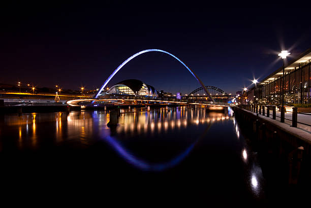 istock Tyne Bridges At Sundown In Winter 119826109