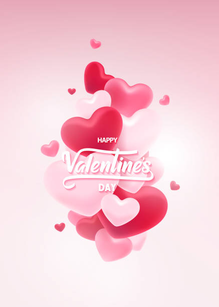 happy valentines day hintergrund - valentines day couple stock-grafiken, -clipart, -cartoons und -symbole