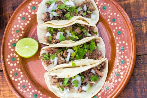 istock Head tacos, Mexican food 1198275297
