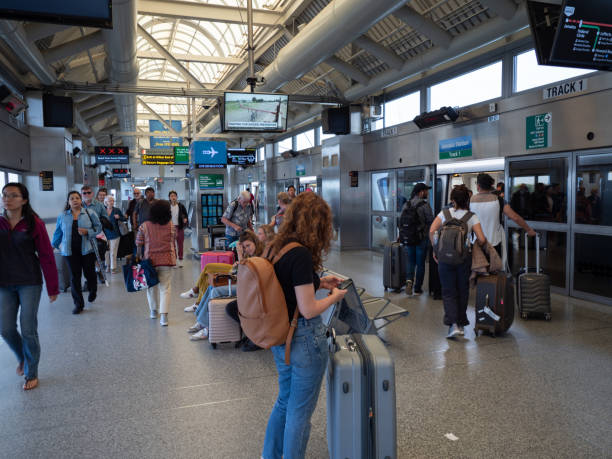 jamaica station. - john f kennedy imagens e fotografias de stock