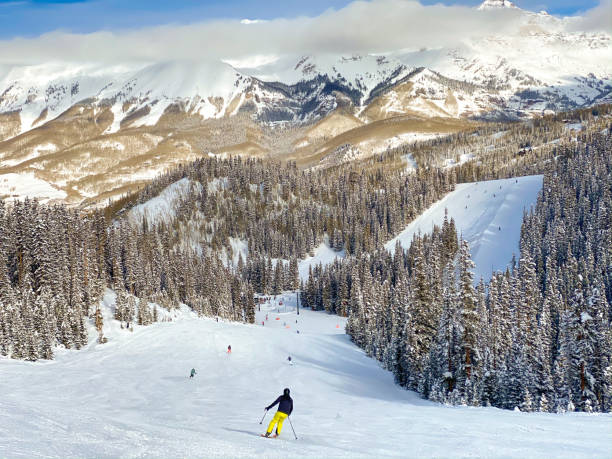 istock Ski resort Colorado USA 1198279129